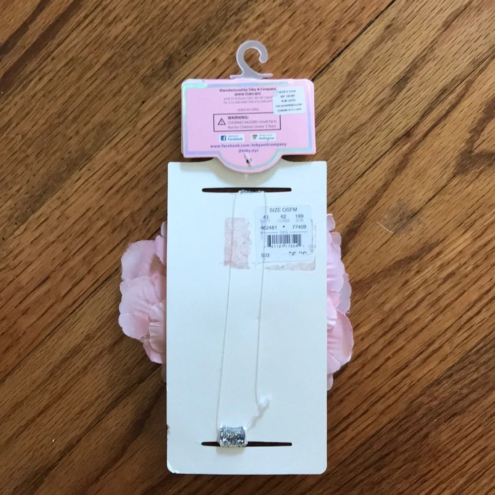 Baby Girl Pink Flower Headband